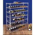 Suelo Modelo Metal Vino Rojo Almacenamiento Rack para Aprobación NSF de la bodega (WR9035180A7C)